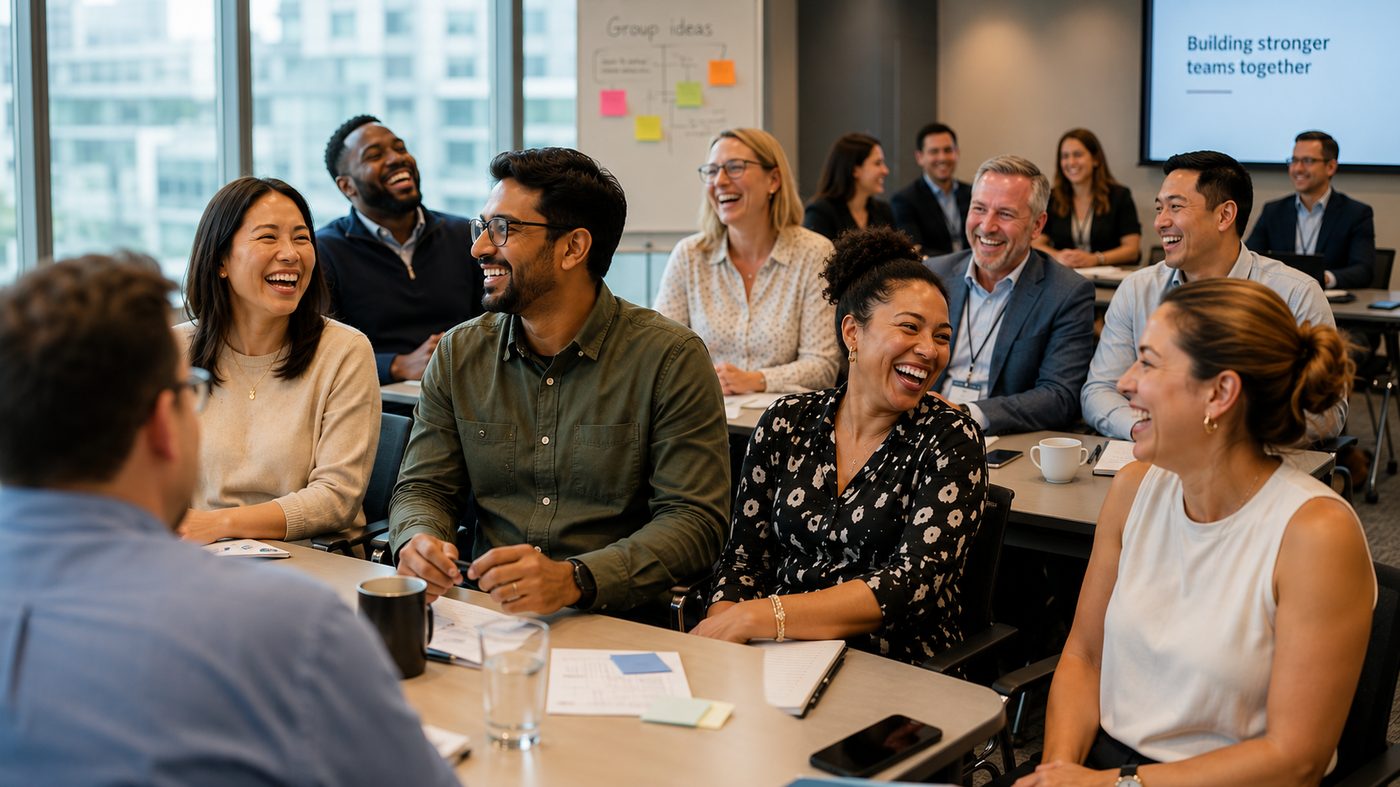 Team building stronger relationships together